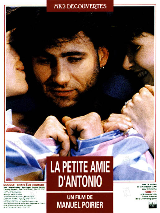 Affiche du film La petite amie d'Antonio, de Manuel Poirier