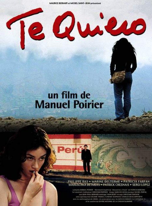 affiche du film Te quiero, de Manuel Poirier